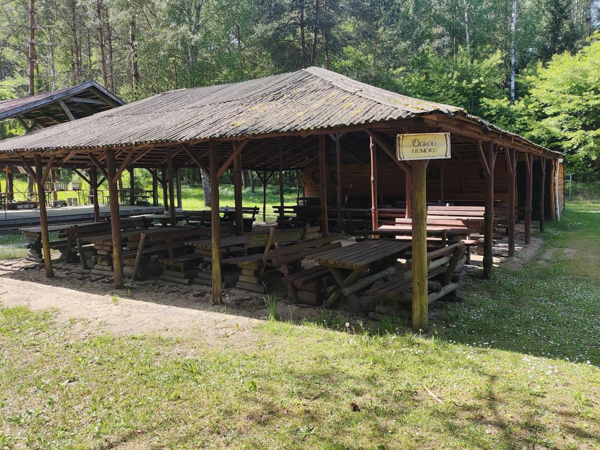 Domek U Rybaka Na Mazurach Z Basenem Guzowy Piec Exterior foto